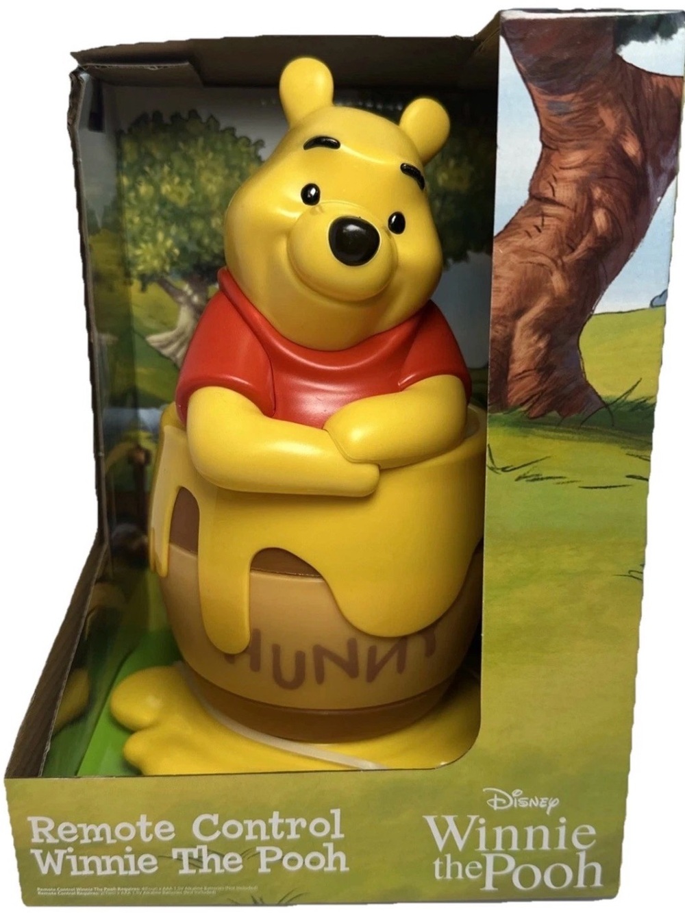 Disney Winnie The Pooh RC Remote Control Figure Hunny Pot Toy NEW
